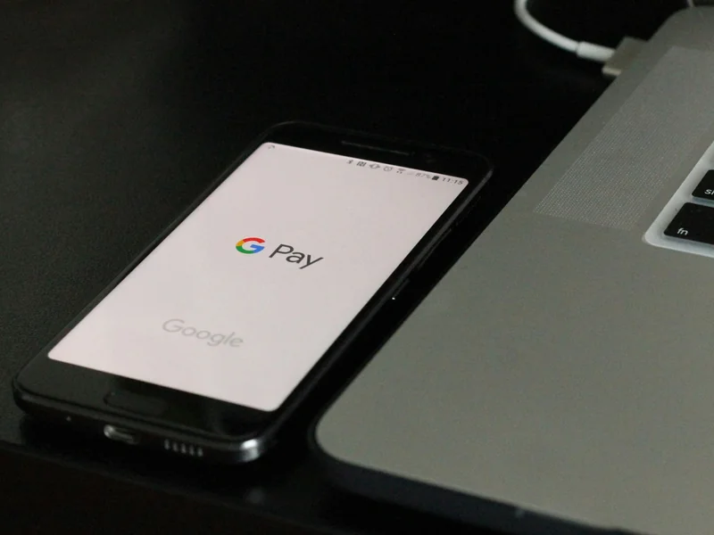 Logo on an Android smartphone as Google Pay is overhauling its payment infrastructure for an impending wave of transactions from AI agents.