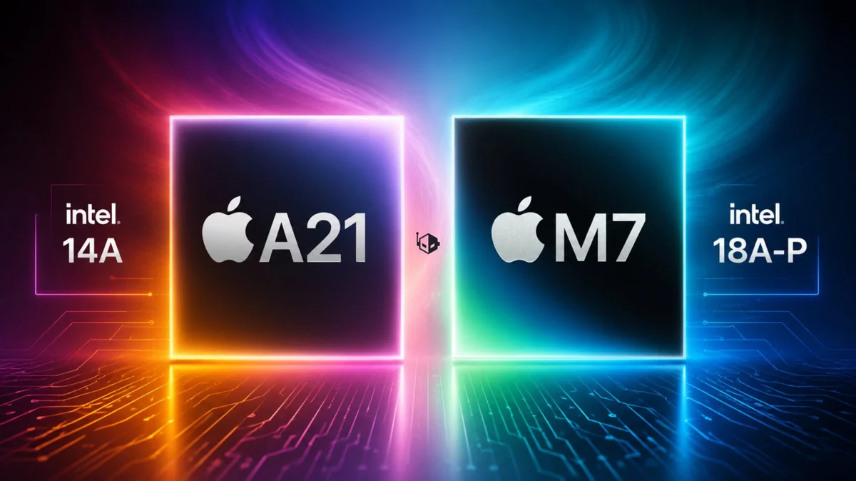 Apple, Intel Foundry ile M7 ve A21 için ön anlaşma yaptı