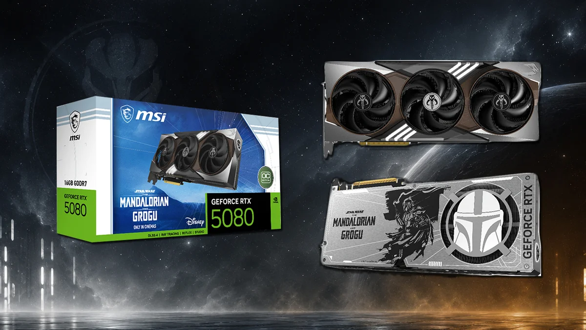 MSI, Star Wars temalı GeForce RTX 5080 OC sürümünü tanıttı MSI, Star Wars temalı GeForce RTX 5080 OC sürümünü tanıttı