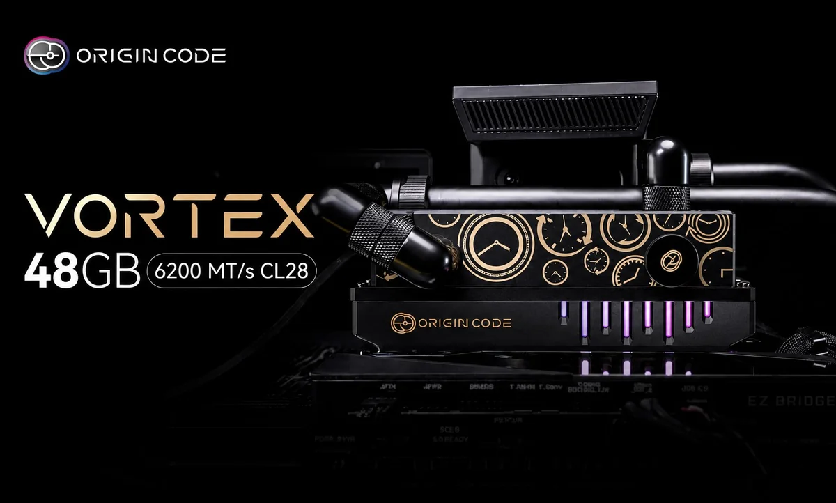 Origin Code, Vortex 48 GB DDR5-6200 CL28 kitini tanıttı