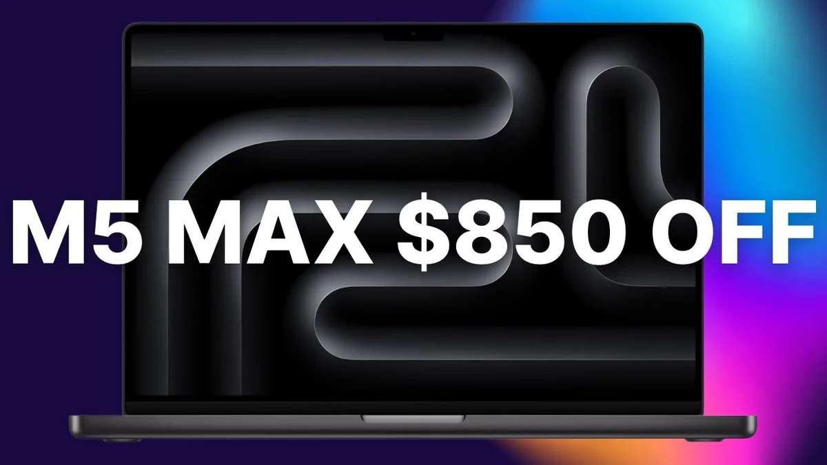 16 inç MacBook Pro M5 Max için Amazon’da $850 indirim