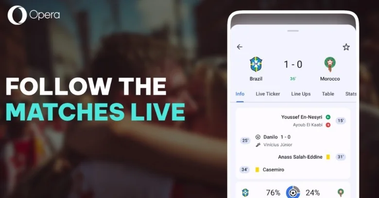 Opera Android güncellemesi futbol merkezi ve yeni ana sayfa getiriyor