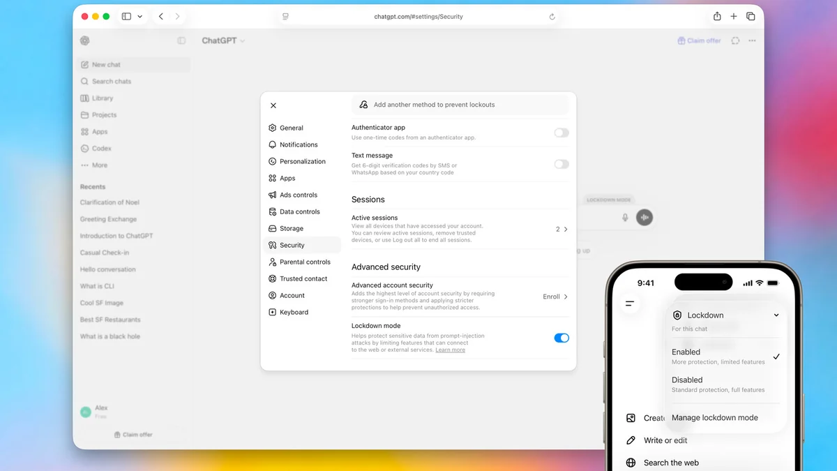 OpenAI, prompt injection’a karşı Lockdown Mode’u açtı