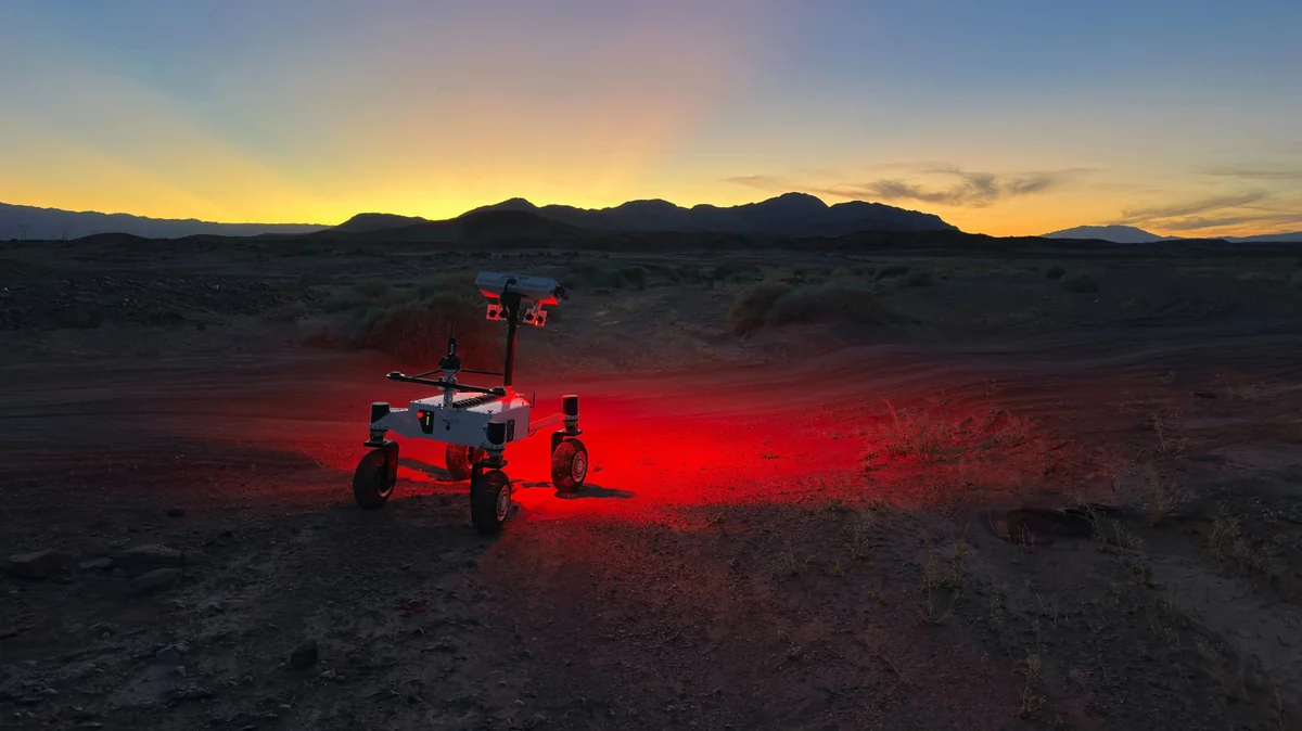NASA, Ernest rover prototipiyle daha hızlı arazi sürüşü test ediyor
