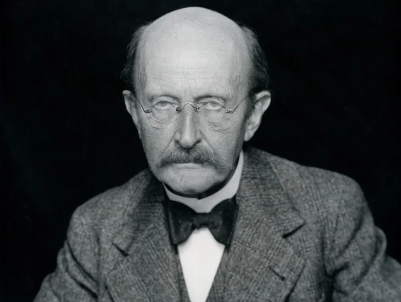 portrait of max planck in 1938