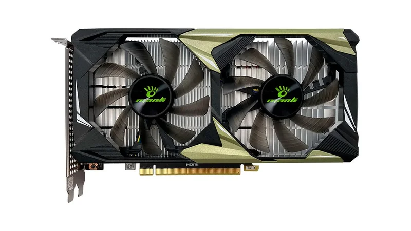 Manli GeForce RTX 3050 6GB Nebula Twin