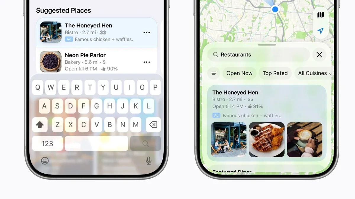 Apple Maps reklam kurallarını açıkladı, birçok kategori yasak