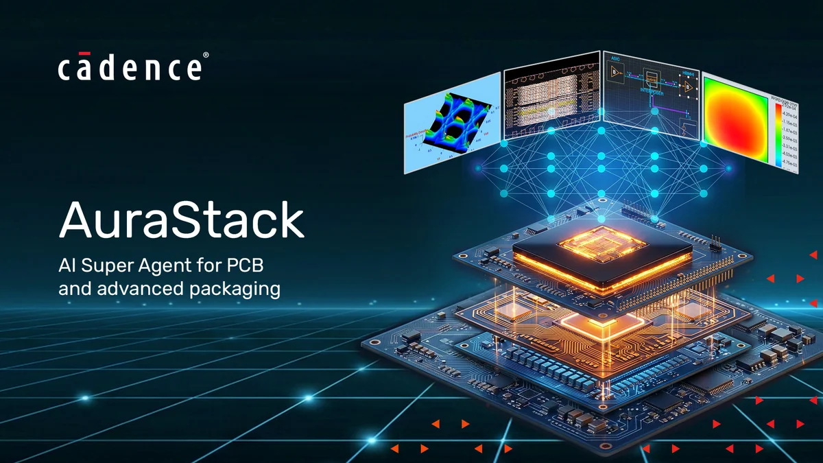 Cadence AuraStack AI Super Agent, PCB tasarımına geliyor Cadence AuraStack AI Super Agent, PCB tasarımına geliyor