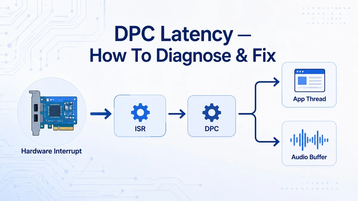 Windows’ta yüksek DPC latency nasıl tespit edilir ve çözülür Windows'ta yüksek DPC latency nasıl tespit edilir ve çözülür