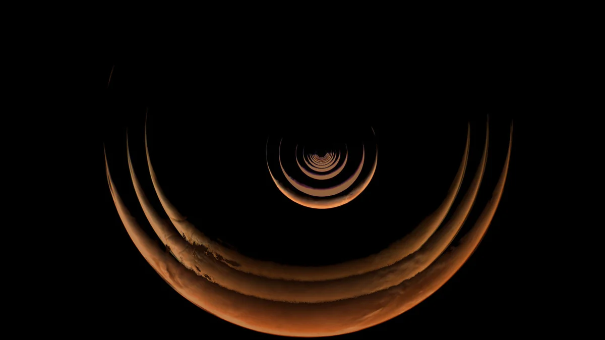 NASA, Psyche’in Mars geçişinden yeni timelapse görüntüsü paylaştı