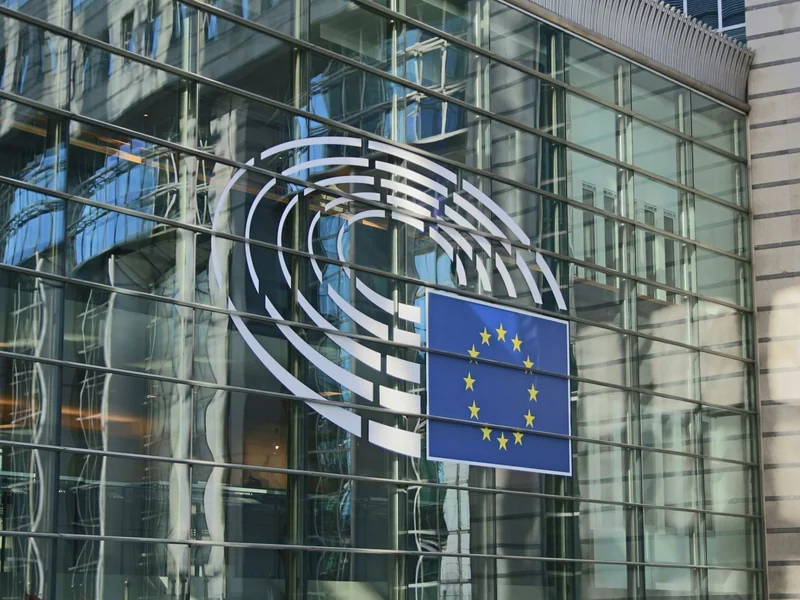 Parliament building of the European Union as Article 50 of the EU AI Act has entered into force, setting transparency obligations for AI providers and deployers operating across the bloc.