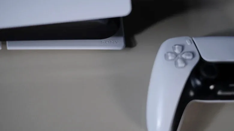 A close-up photo of the PS5 DualSense controller