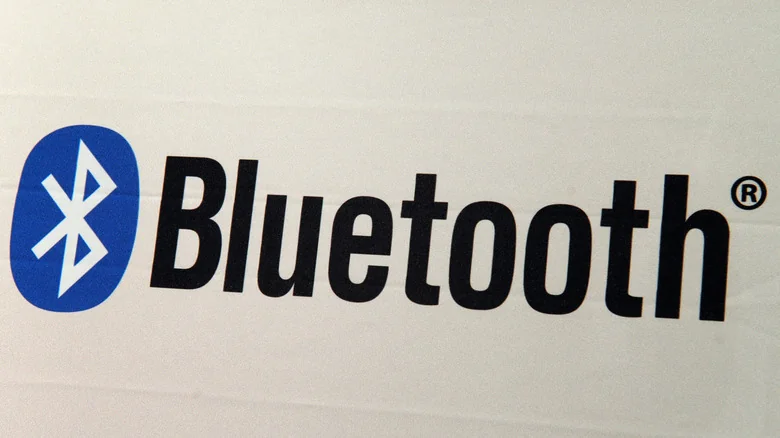 Bluetooth logo text.