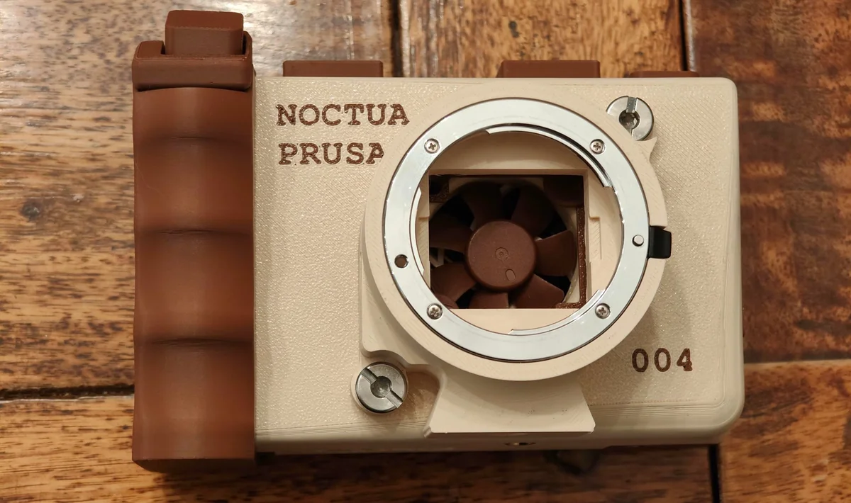 Noctua NF-A4x10 PWM, CAIM1 taşınabilir kamerada kullanıldı