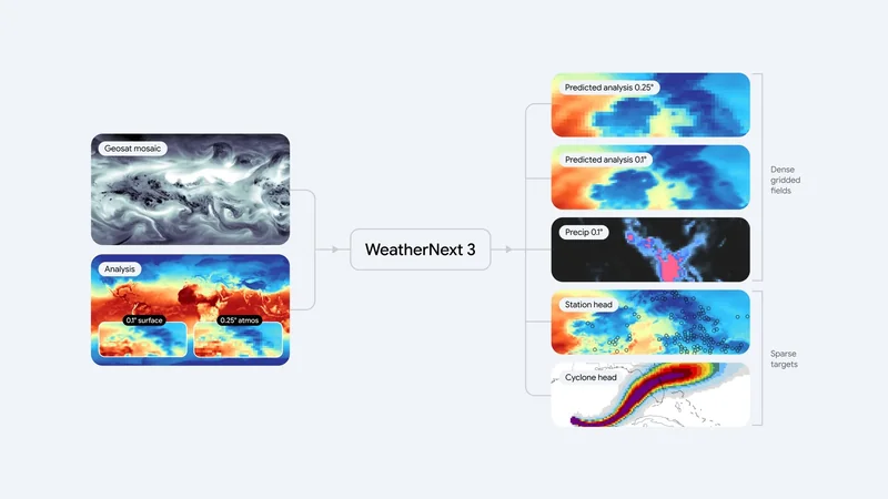 Google WeatherNext 3, enerji odaklı hava tahminine giriyor