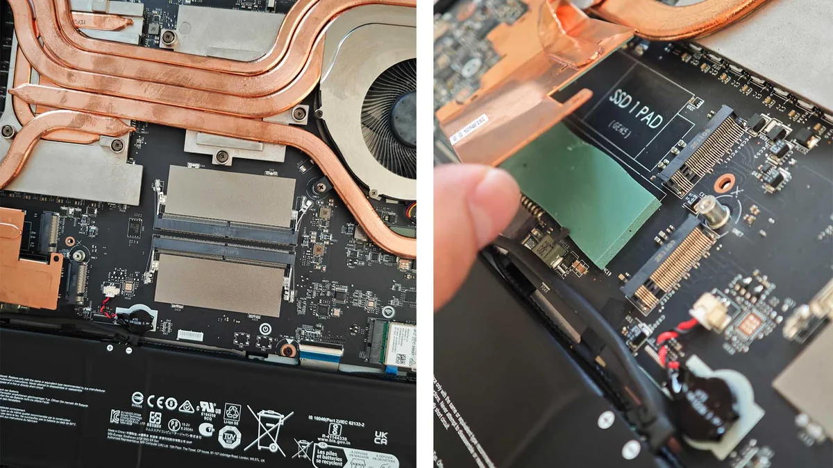 Kullanılmış MSI Vector A18 HX eksik RAM ve SSD ile geldi