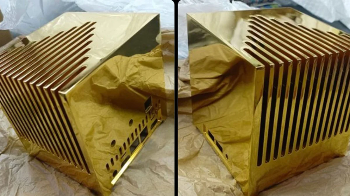 Kubb Fanless mini PC, 24 ayar altın kasayla $1.7 milyon
