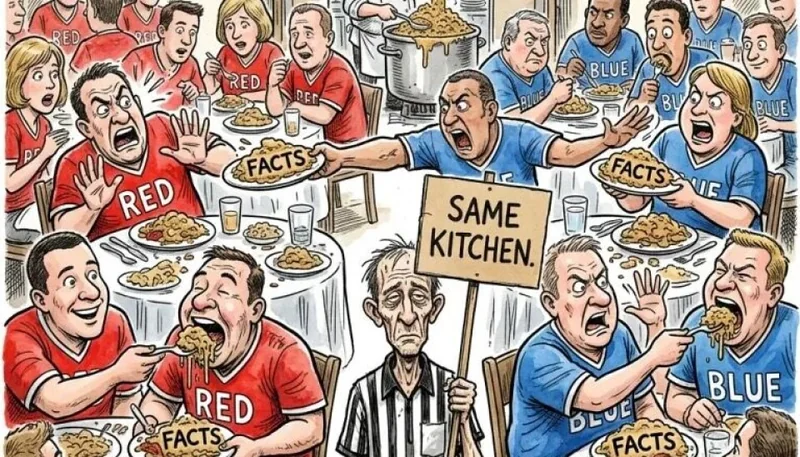Red v. Blue, it's all the same slop